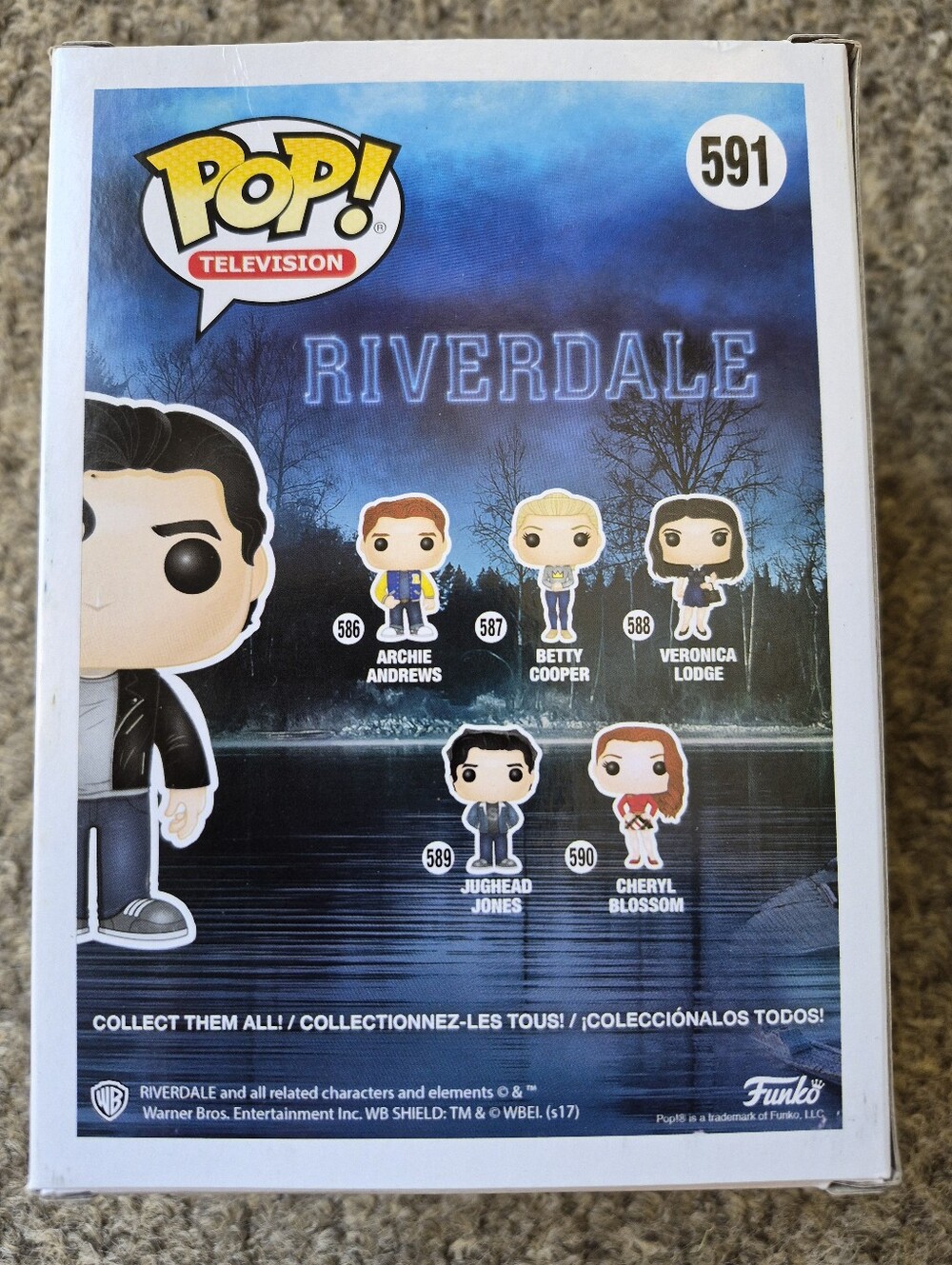 Funko Pop Vinyl Figure - Riverdale, Jughead Jones - Television (HOT TOPIC #591) - Picture 4 of 5